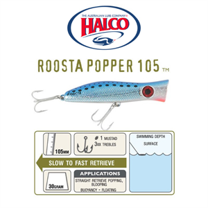 ΨΑΡΑΚΙ HALCO ROOSTA POPPER 105