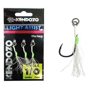  KENDOZO LIGHT ASSIST HOOKS SINGLE 