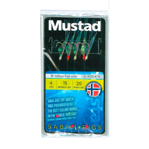 ΤΣΑΠΑΡΙ MUSTAD S4 BI-COLOUR FISH SKIN